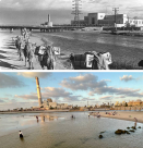 ما بين الماضي والحاضر .. مشاهد لمصبّ نهر العوجا شمال يافا